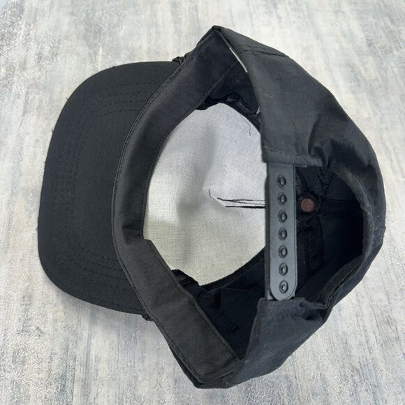 Desert Storm Support Our U.S. Troops Hat Snap Back Trucker Black Mesh Cap Adult - Picture 8 of 9